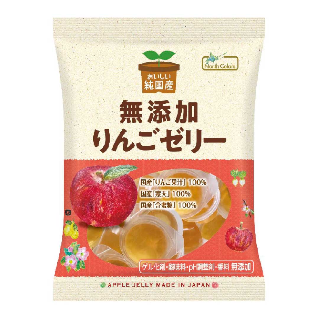 （ノースカラーズ）純国産りんごゼリー11個