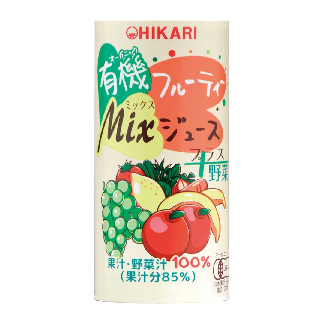 ヒカリ 有機フルーティーMixジュース プラス野菜