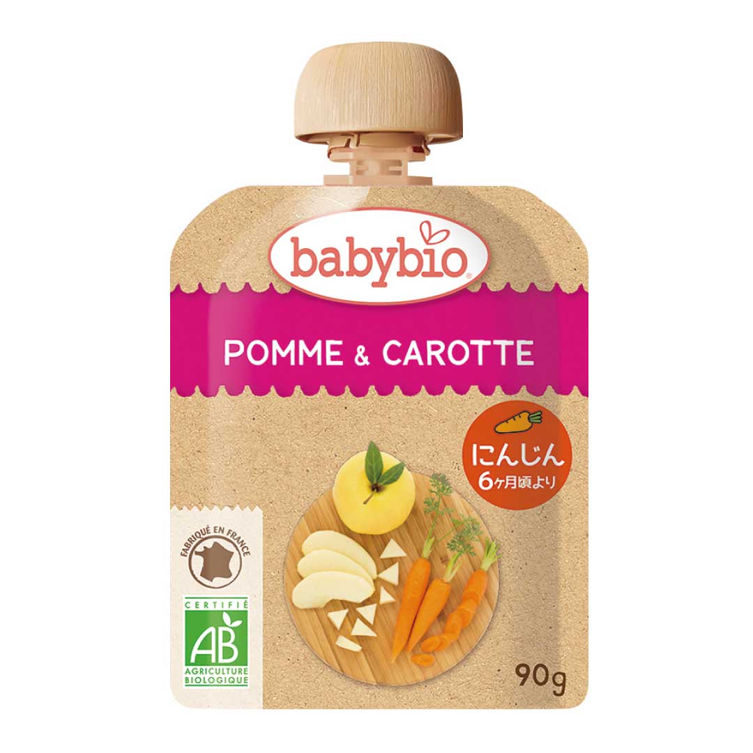 有機ベビースムージー アップル・キャロット