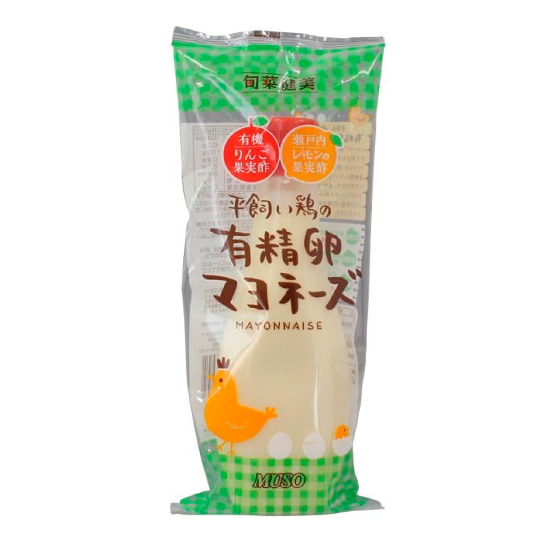 平飼い鶏の有精卵マヨネーズ 290g