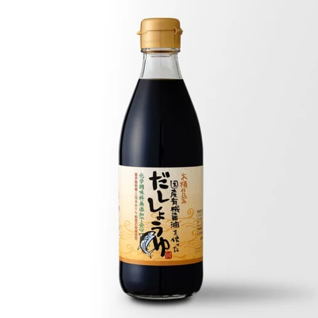 国産有機醤油を使っただししょうゆ 360ml