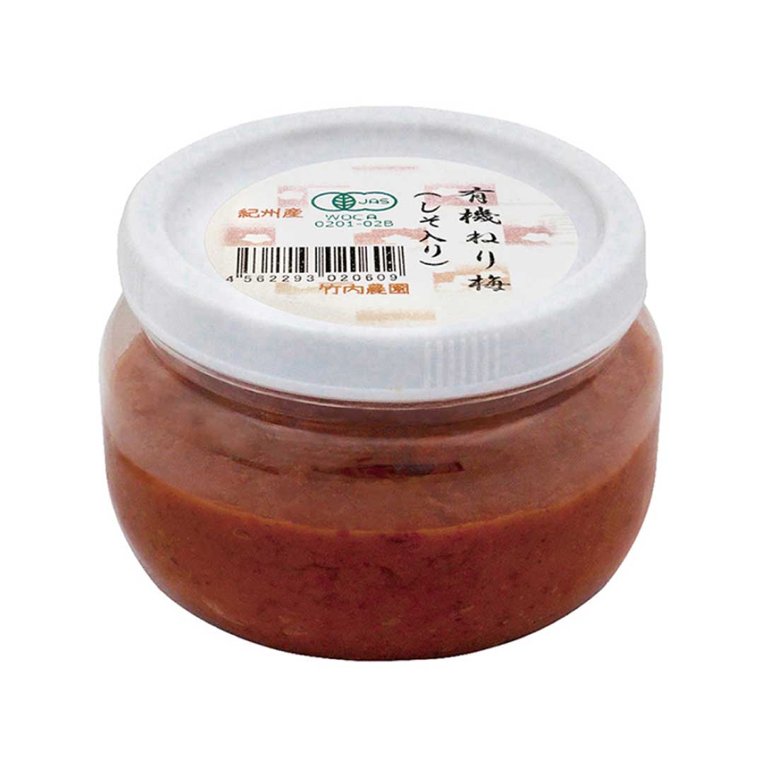 有機ねり梅(しそ入り) 300g