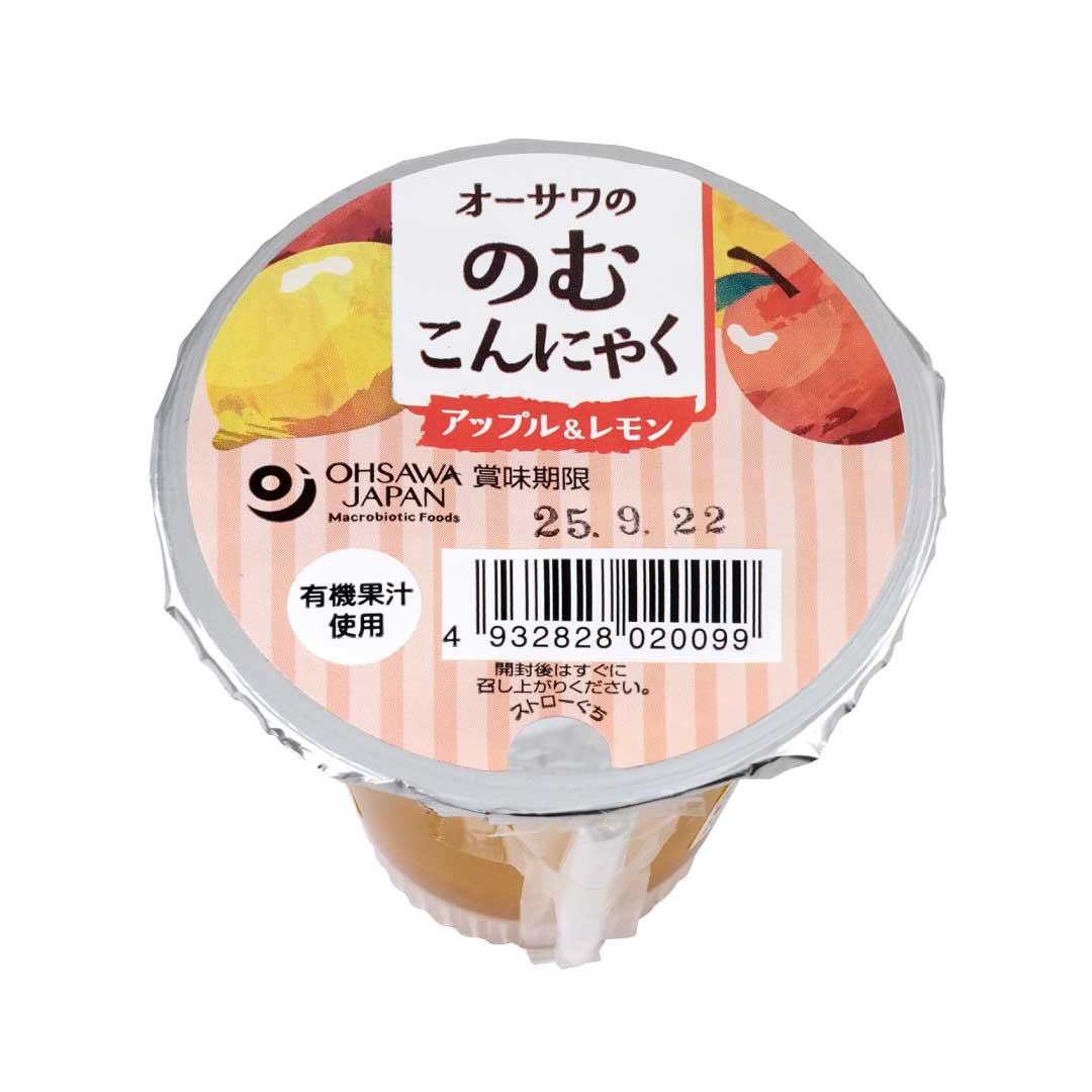 のむこんにゃく アップル＆レモン