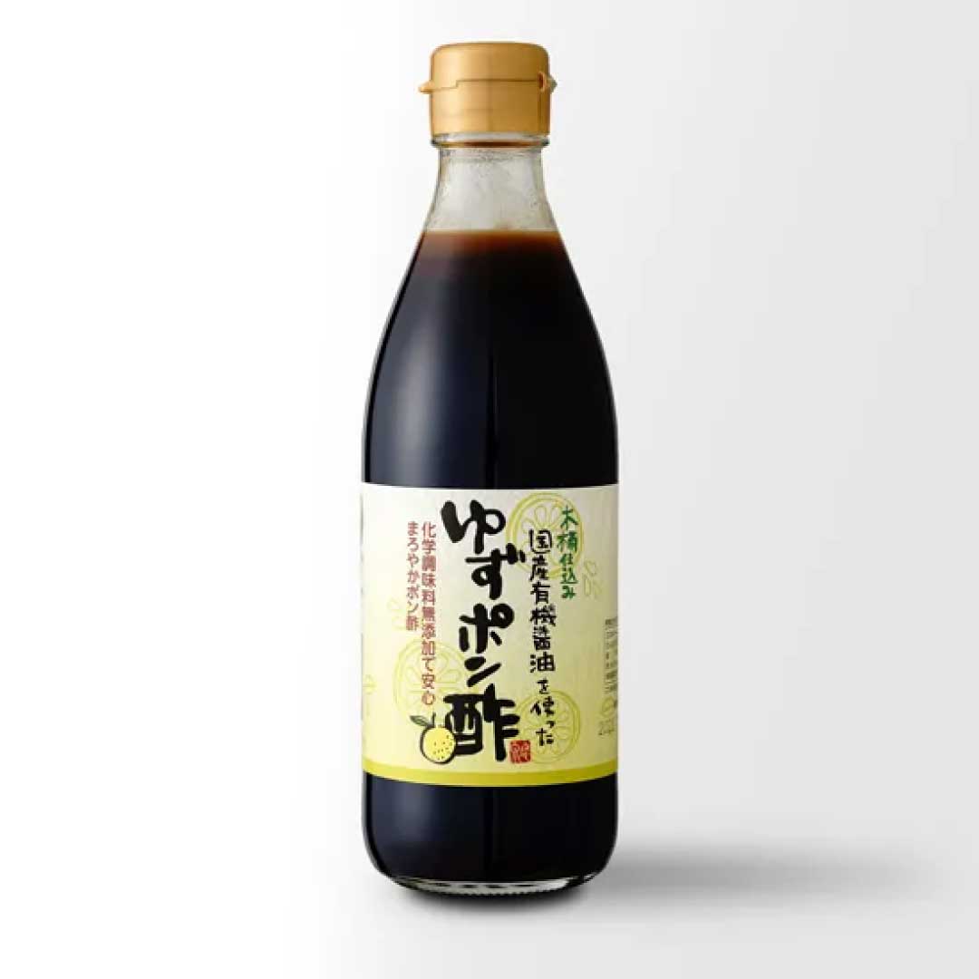 国産有機醤油を使ったゆずポン酢