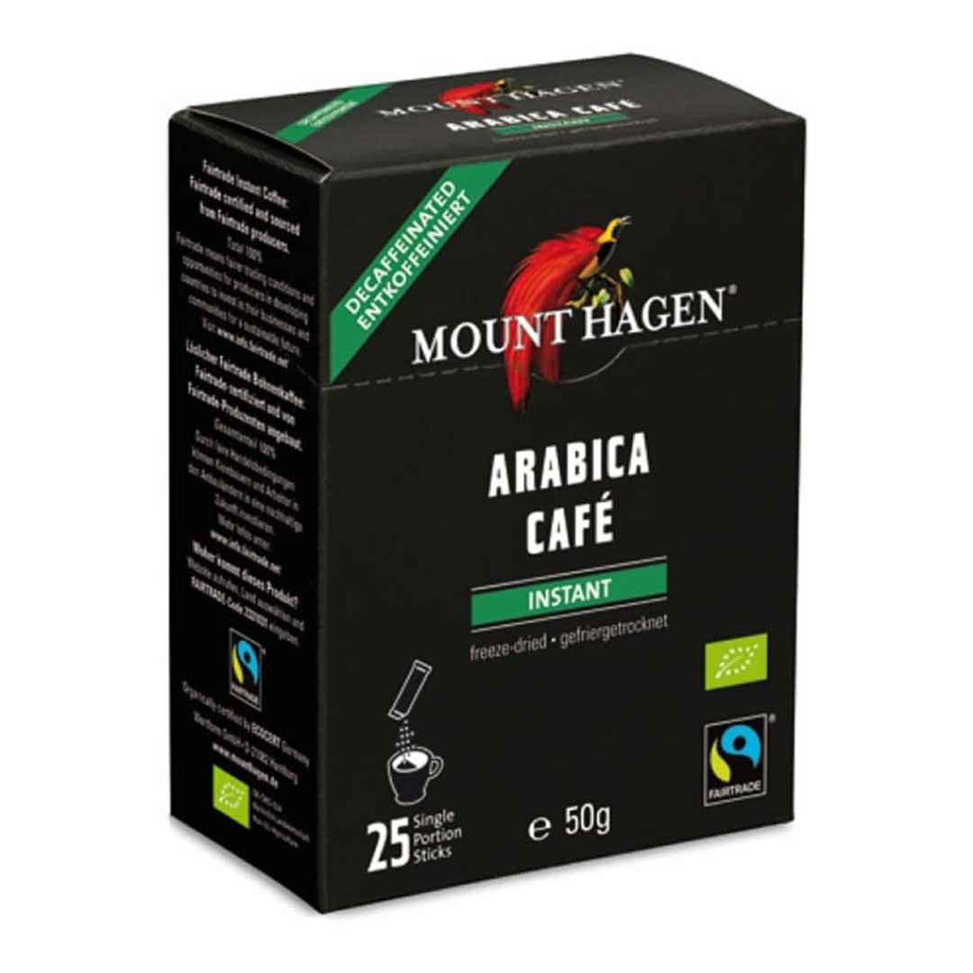 マウントハーゲンORGカフェインレスインスタントコーヒースティック