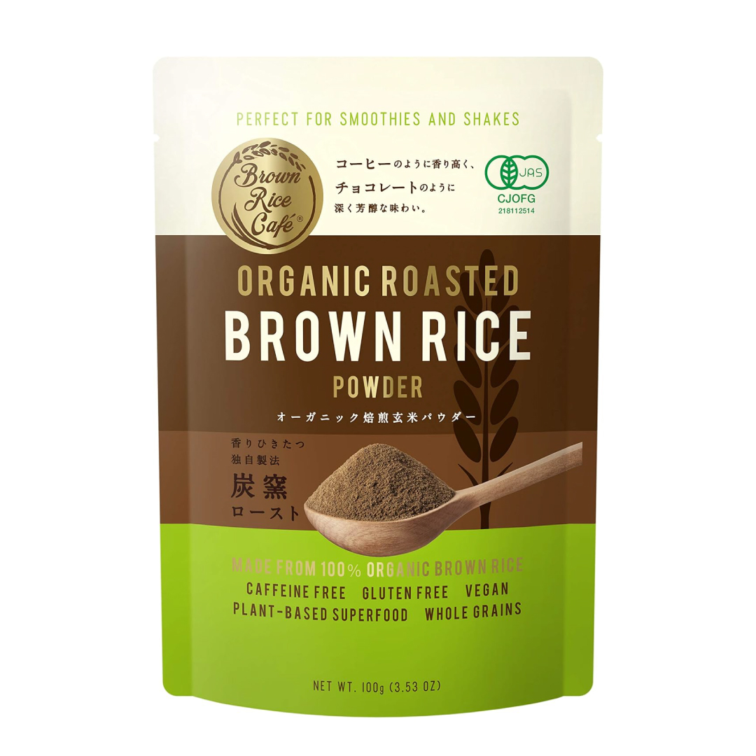 オーガニック焙煎玄米パウダー