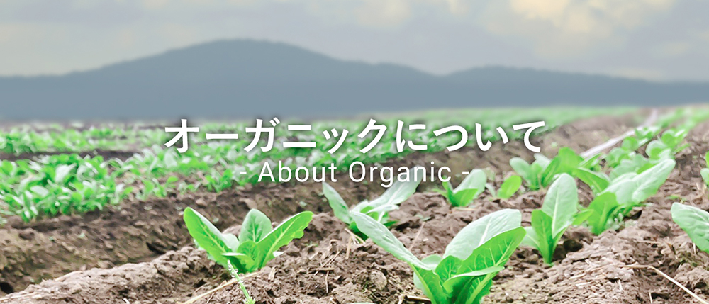 オーガニックについて